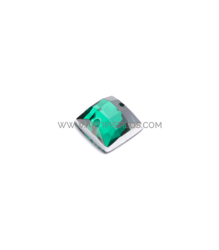 Piedra cuadrada para confección 12 x 12 mm