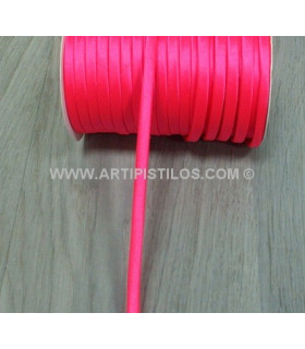 Espagueti 7 Mm. 1 Mt. X 7 Mm. Rosa Fluor - de colores
