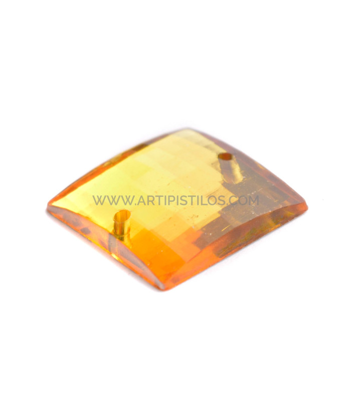 Pedra quadrada 16 x 16 mm-