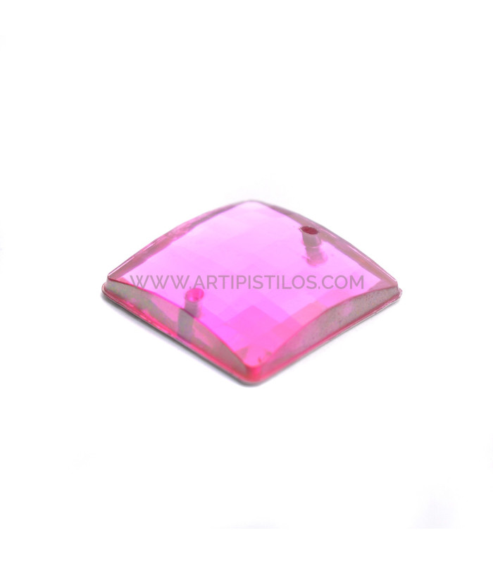 Pedra quadrada 16 x 16 mm-