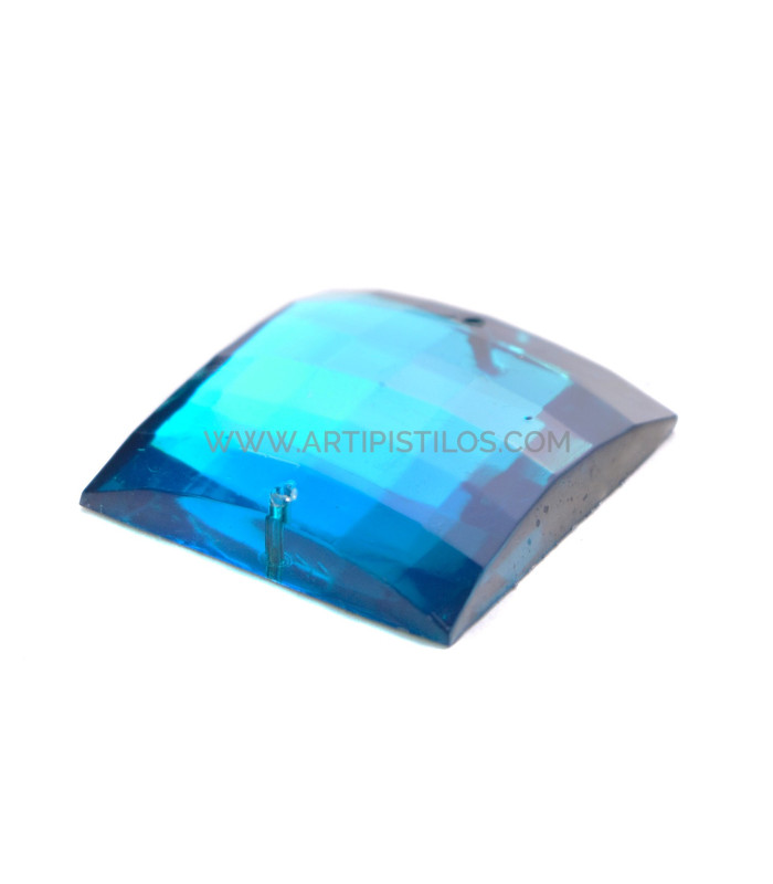 PIEDRA CUADRADA PARA CONFECCIÓN 25 X 25 MM