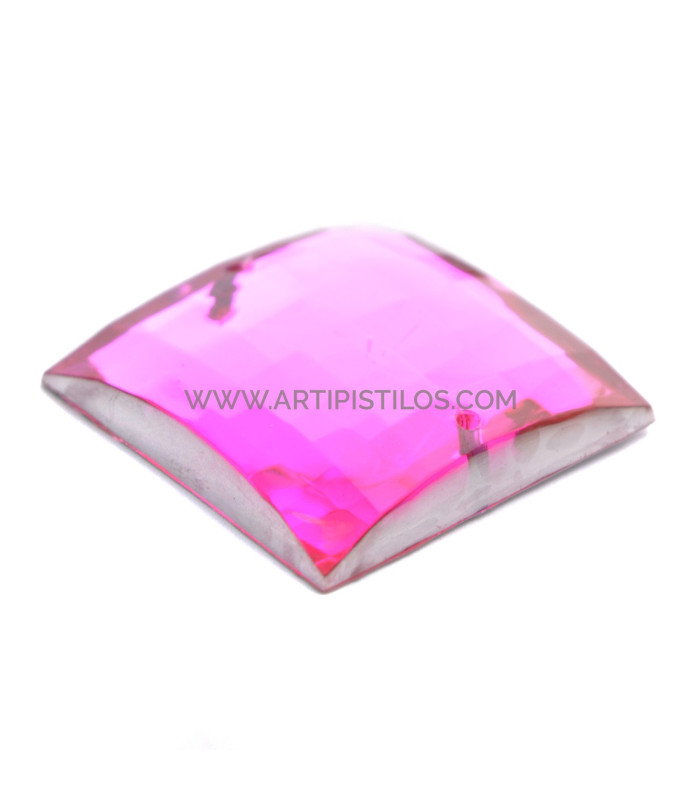 PIEDRA CUADRADA PARA CONFECCIÓN 25 X 25 MM