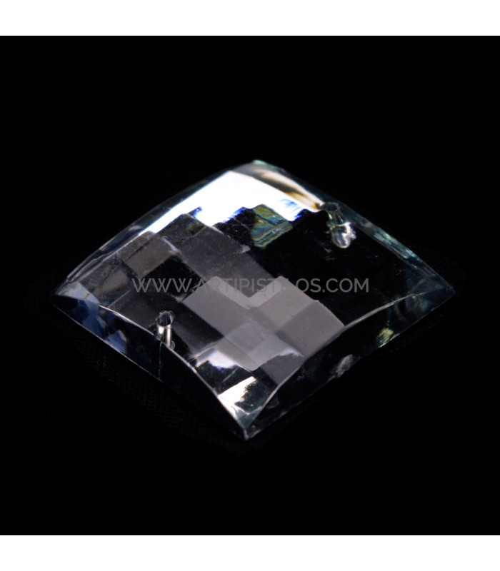 PIEDRA CUADRADA PARA CONFECCIÓN 25 X 25 MM
