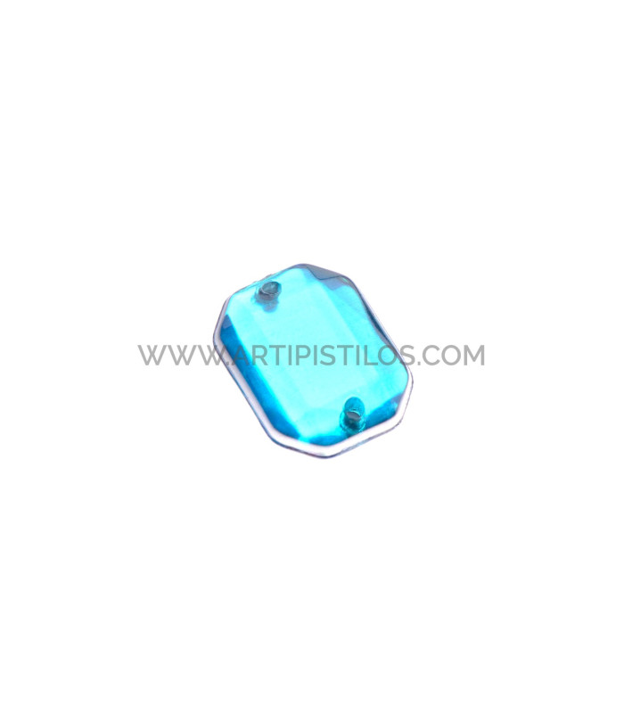 Piedra rectangular para confección 8 x 10 mm
