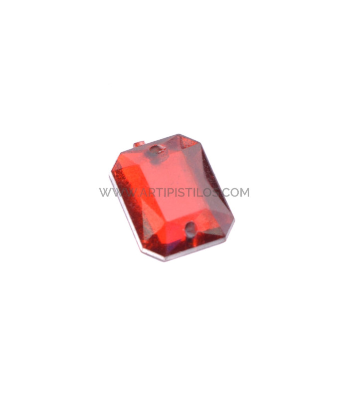 Piedra rectangular para confección 8 x 10 mm