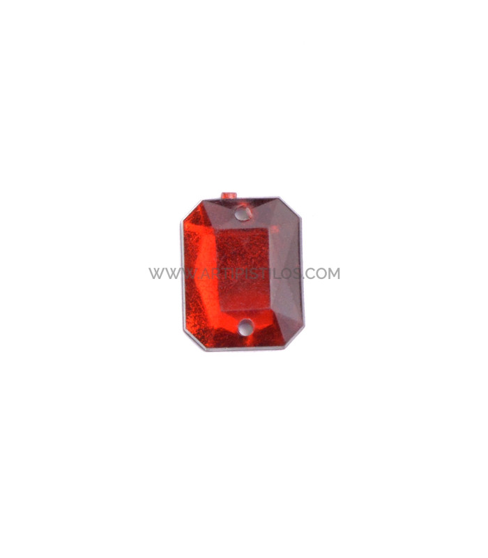 Piedra rectangular para confección 8 x 10 mm