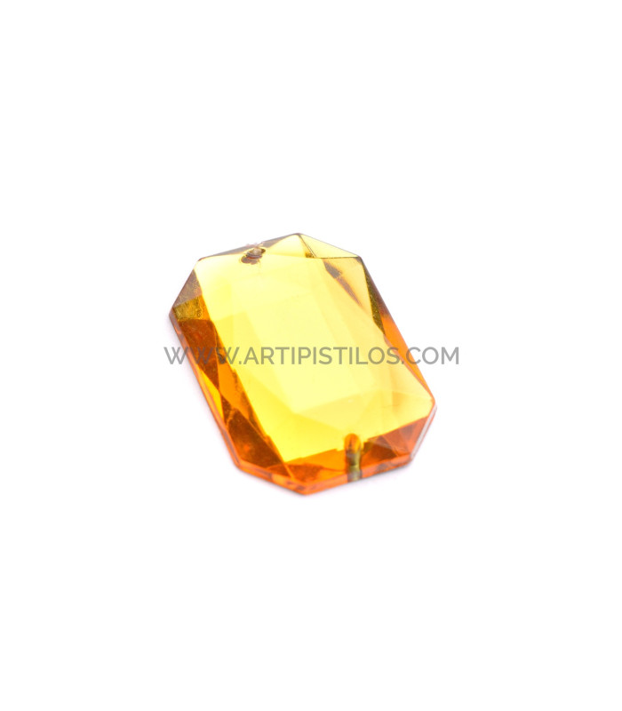 Piedra rectangular para confección 18 x 25 mm