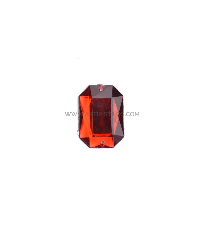 Pedra retangular 18 x 25 mm