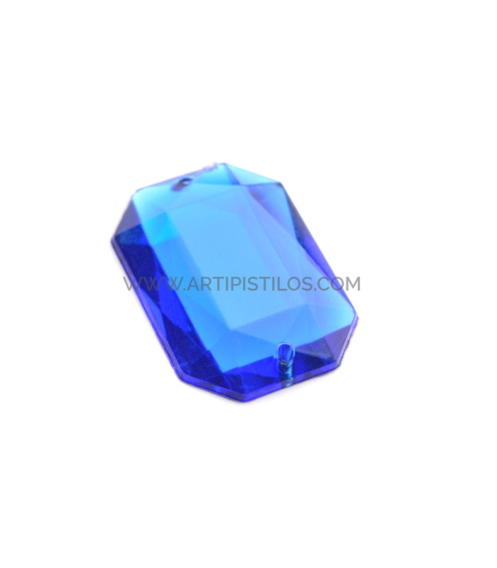 Piedra rectangular para confección 18 x 25 mm