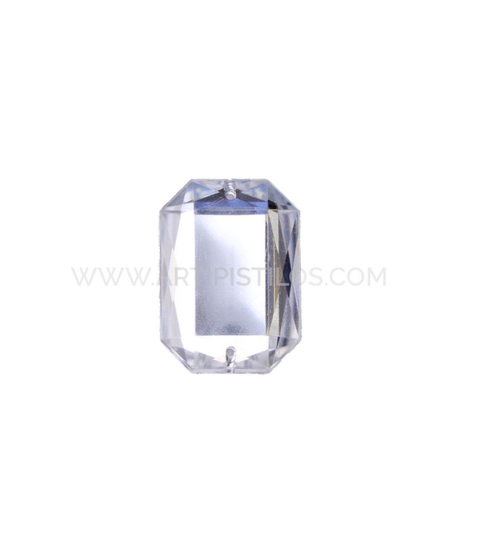 Piedra rectangular para confección 18 x 25 mm