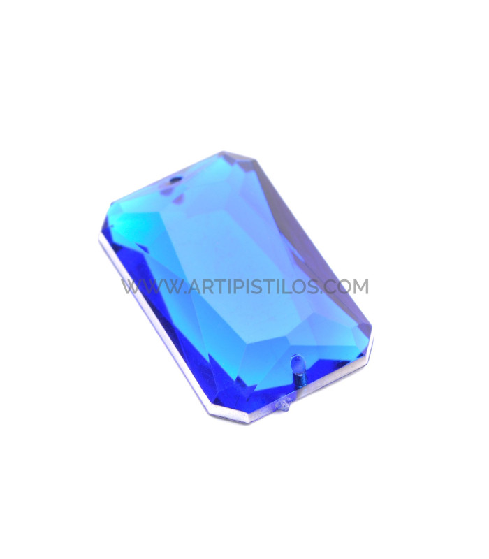 Piedra rectangular para confección 20 x 30 mm