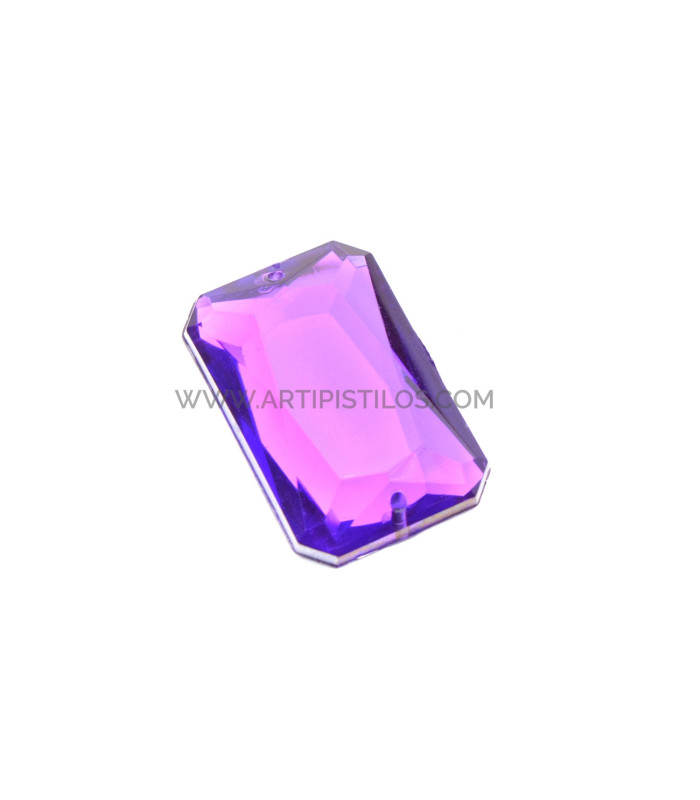Piedra rectangular para confección 20 x 30 mm