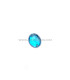 Oval stone for sewing 8 x 10 mm