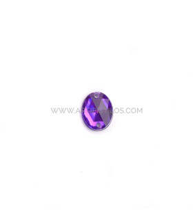 Oval stone for sewing 8 x 10 mm