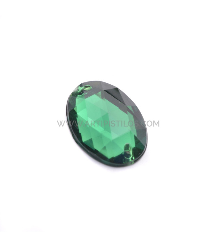 Piedra ovalada para confección 13 x 18 mm