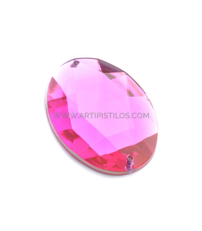 Oval stone for sewing 18 x 25 mm