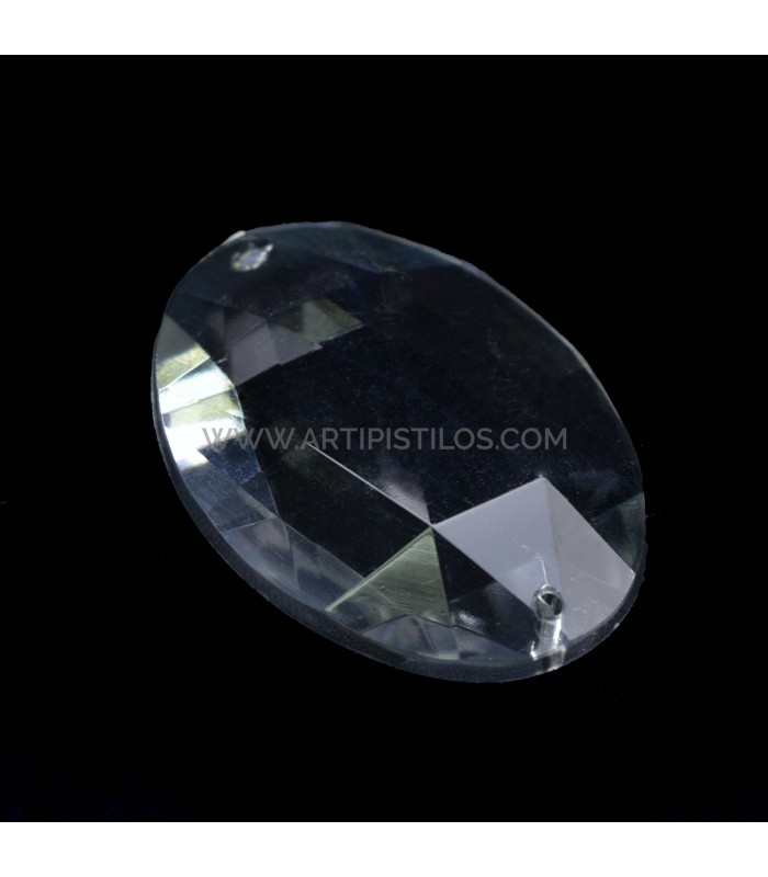 Oval stone for sewing 18 x 25 mm