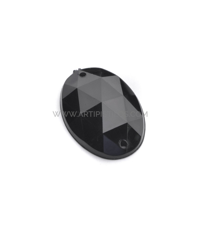 Oval stone for sewing 18 x 25 mm