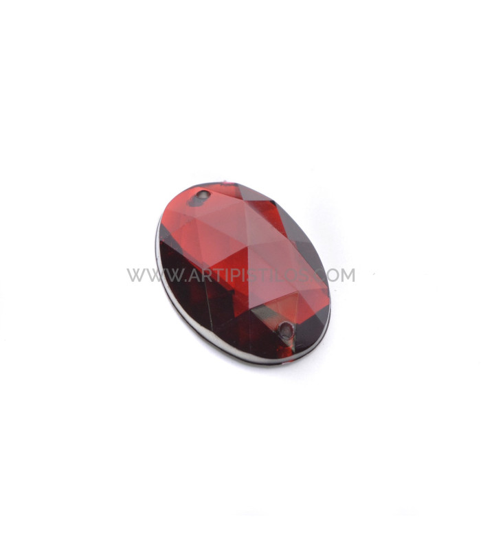 Oval stone for sewing 18 x 25 mm