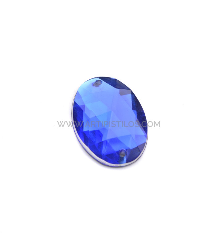 Oval stone for sewing 18 x 25 mm