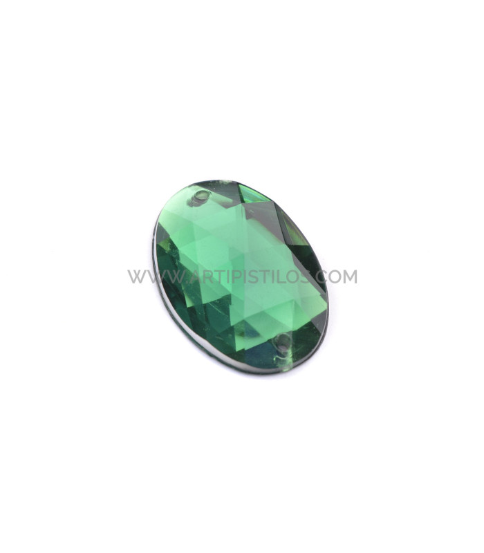 Oval stone for sewing 18 x 25 mm