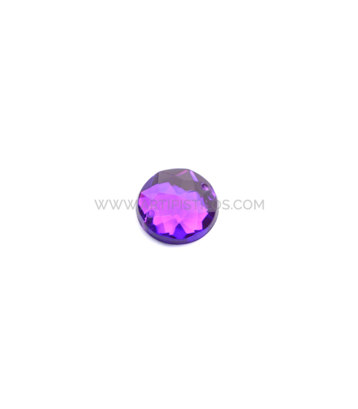 Round stone for sewing 12 mm
