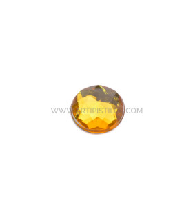 Piedra Redonda Para Coser 16 Mm De Diámetro Amarillo - tocados