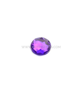 Piedra Redonda Para Coser 16 Mm De Diámetro Morado - tocados