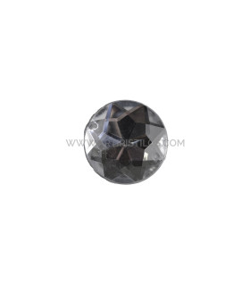 Piedra Redonda Para Coser 22 Mm Transparente - tocados