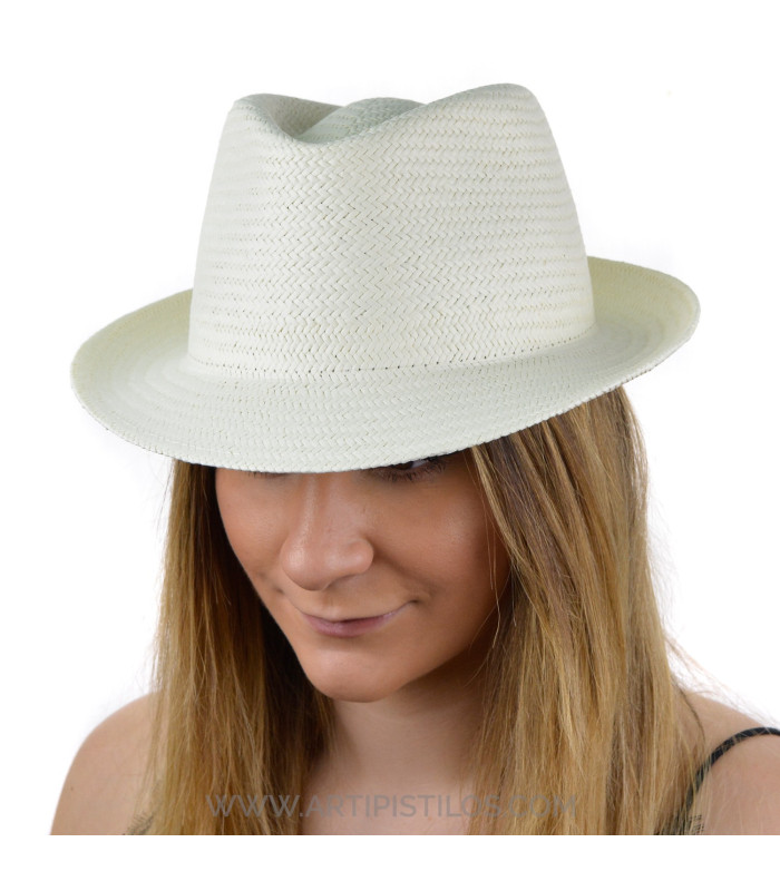 SOMBRERO DE FIBRAS VEGETALES UNISEX "PATRICIA"