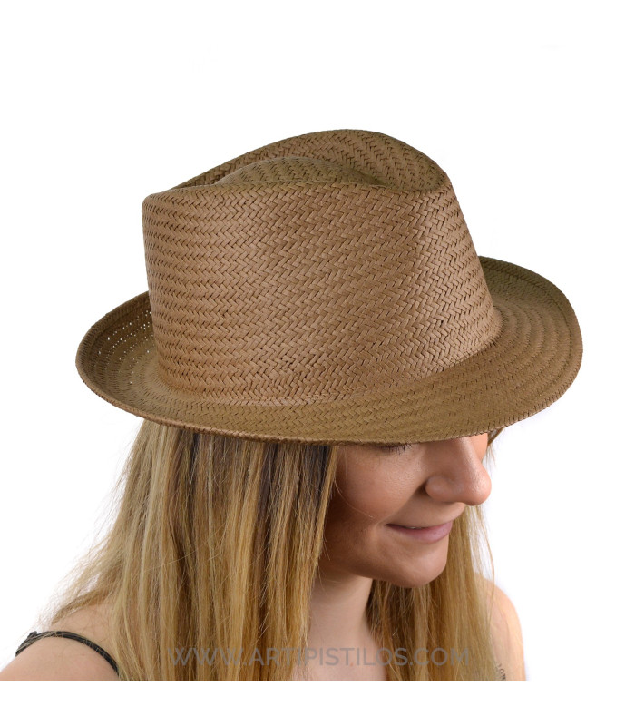 SOMBRERO DE FIBRAS VEGETALES "PATRICIA"