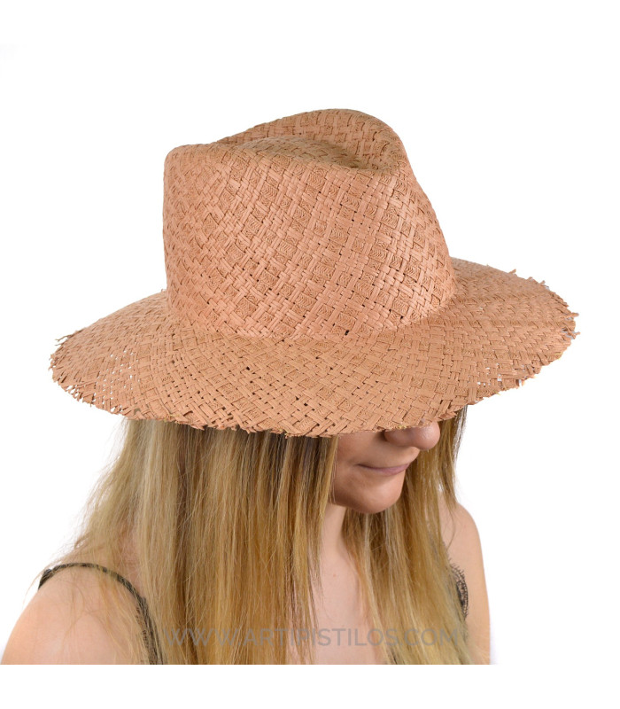 Sombrero de fibras vegetales "BLUEBEACH"