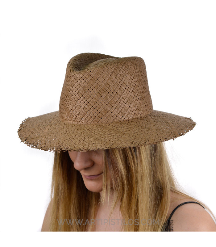 Sombrero de fibras vegetales "BLUEBEACH"