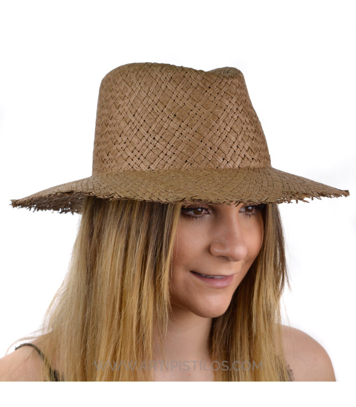 Sombrero de fibras vegetales "BLUEBEACH"
