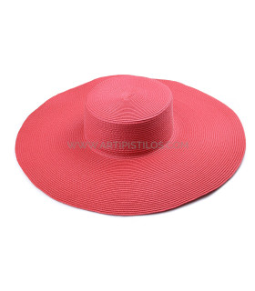 Chapéu Palha Sintética "montels" Vermelho - asa