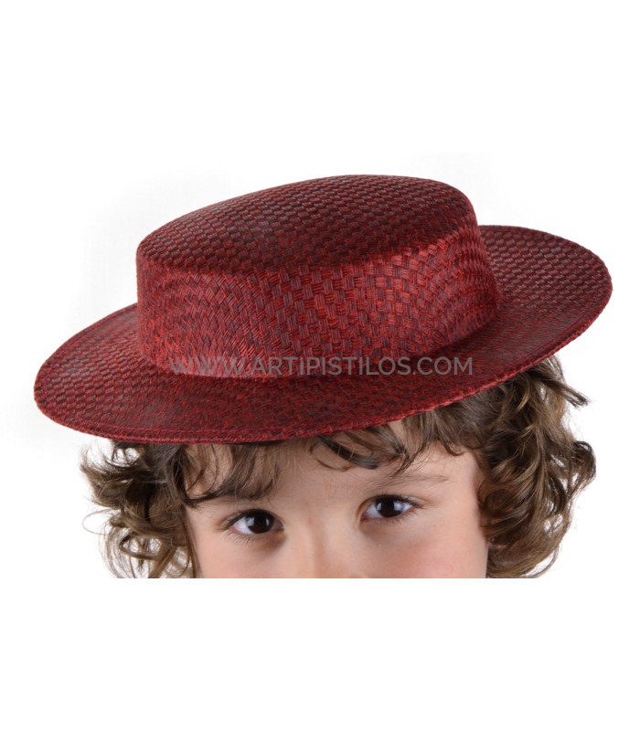 CANOTIER INFANTIL DE FIBRAS VEGETALES "MOREDA"