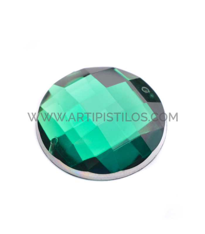 PEDRA REDONDA PARA COSTURA 30 MM