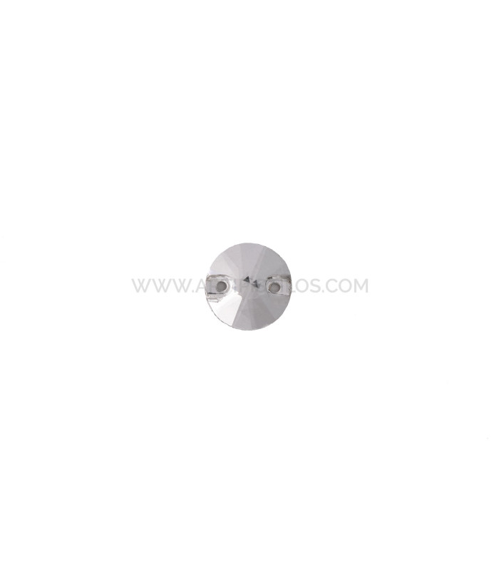 PEDRA CIRCULAR PARA COSTURA 8MM