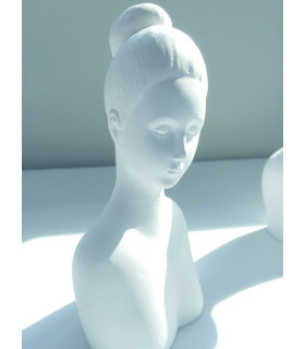 Plaster Figurines 3d - Carmen - Blanco - figuras de yeso
