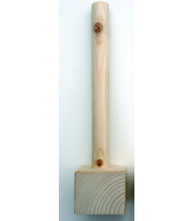 Stand De Madera 7x7x30 Cm Natural