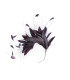 MONTAJE DE PLUMAS GALLO/AVESTRUZ QUEMADO/OCA RECORTADA