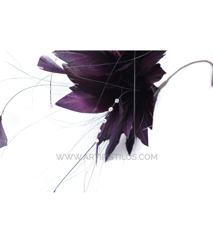 MONTAGEM PENAS DE GALO/AVESTRUZ/GANSO