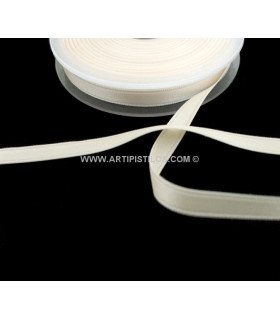 Cinta Saten 8 Mm. Marfil 1 Mt. X 8 Mm. - de colores