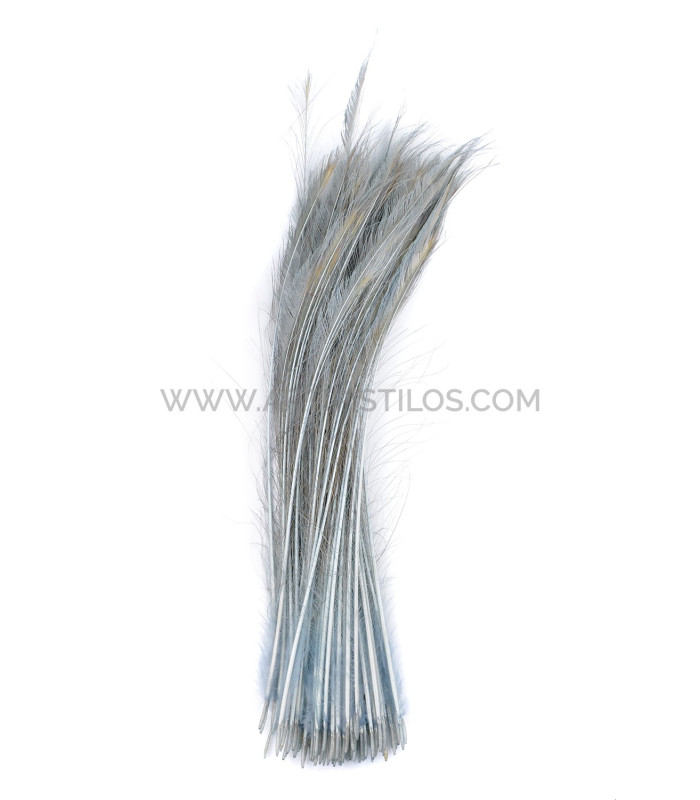PEACOCK FEATHER SWORD 60 CMS. DECOLORED