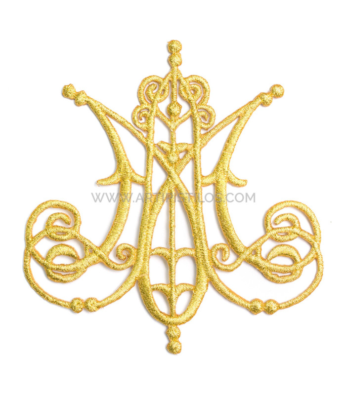 EMBROIDERED THERMO ADHESIVE APLICATION "MARIA"