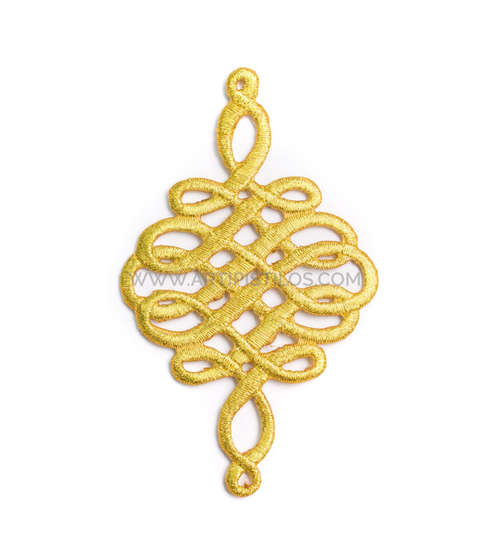 EMBROIDERED THERMO ADHESIVE APLICATION 6 x 10 cm