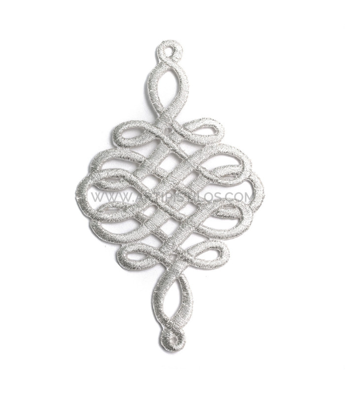 EMBROIDERED THERMO ADHESIVE APLICATION MARIA 6 x 10 cm