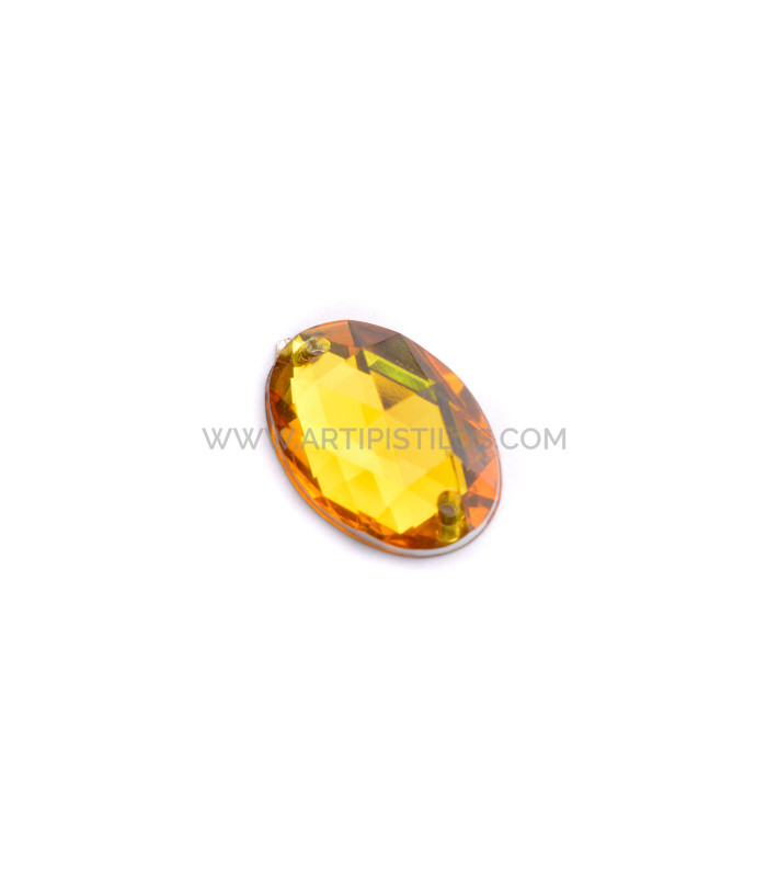 Piedra ovalada para confección 13 x 18 mm