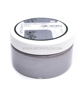 Pasta Para Crear Texturas 100 Ml Plata - manualidades