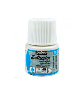 Pintura De Efeito Camurça 45 Ml Branco Crema - tecidos